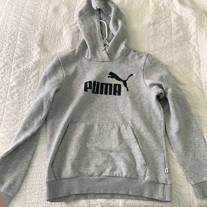 Grey puma sweatshirt